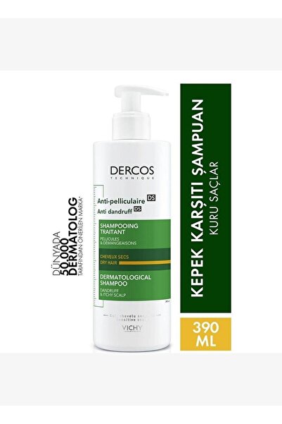 VICHY Dercos Dandruff Shampoo for Dry Hair 400ml