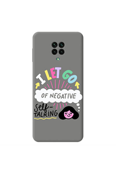 Other Xiaomi Redmi Note 9 Pro Let go Self talking Grey Colored Silicone TPU Θήκη