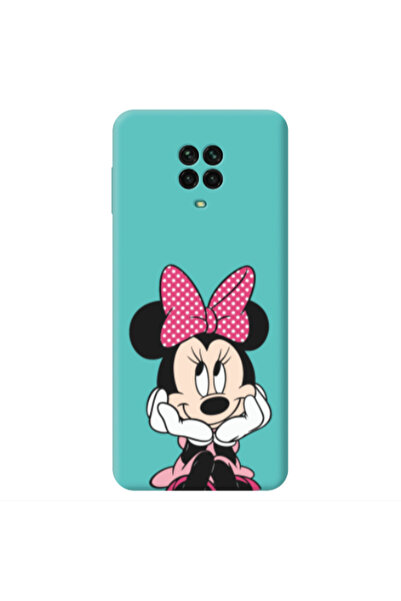Other Xiaomi Redmi Note 9 Pro Minnie 2 Turquoise Colored Silicone TPU Θήκη