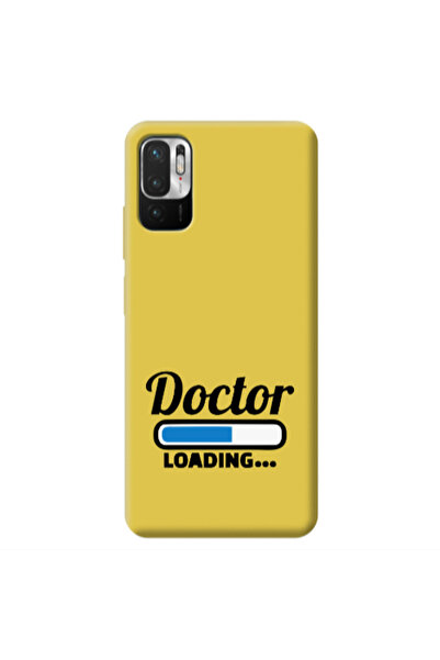 Other Xiaomi Redmi Note 10 Pro 5G Doctor Loading Yellow Colored Silicone TPU ...