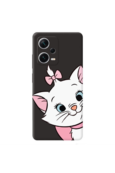 Other Xiaomi Poco X5 I am here Black Colored Silicone TPU Θήκη
