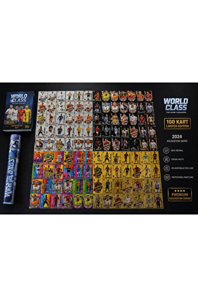 CANTEX TECH Football Player Playing Card 100 Pieces 25 Gold- 25 Silver- 25 Bl...