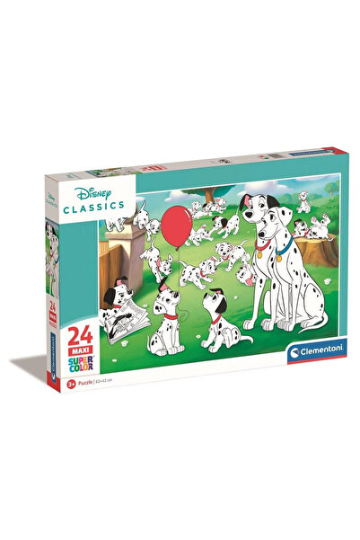 CLEMENTONI Puzzle Maxi 24 Elemente Super Colorate - Animale Disney de la