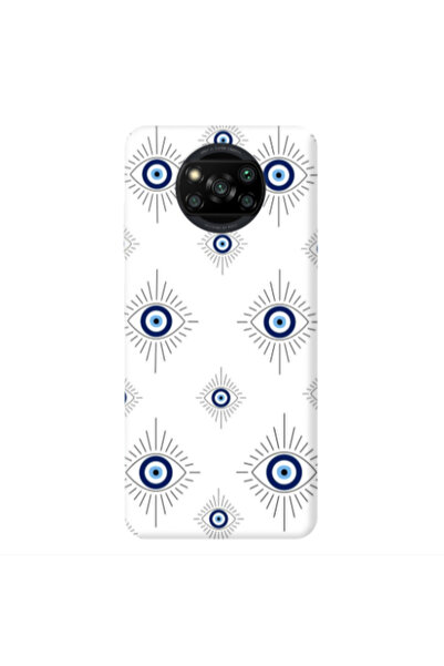 Other Xiaomi Poco X3 /X3 Pro Bright eye Blue Colored Silicone TPU Θήκη