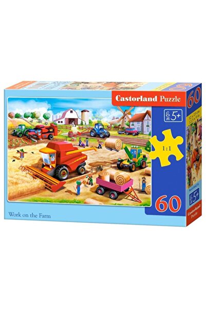Castorland Puzzle Castorland, 60 piese, pentru copii, 5+ ani