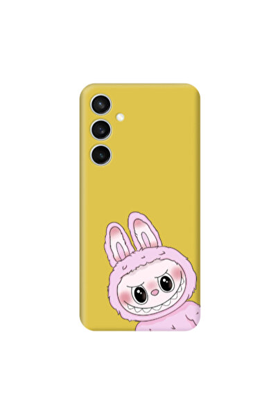 Other Samsung S24 Plus Labubu 6 Yellow Colored Silicone TPU Θήκη