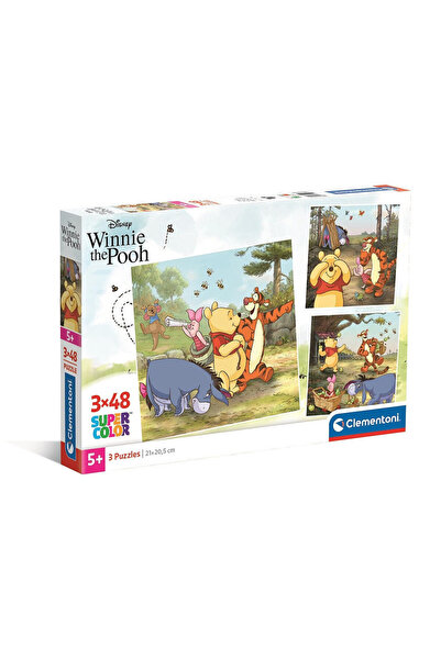 CLEMENTONI Puzzle 3x48 piese, Clementoni, Winnie The Pooh