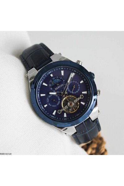 Reward Rwa143120 Leather Cord Automatic Men Wristwatch
