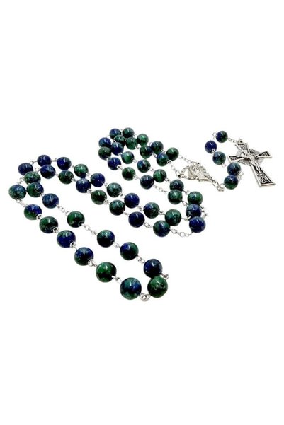 OEM Rozariu din azurit de 8 mm cu Fecioara Maria Art Sacrum