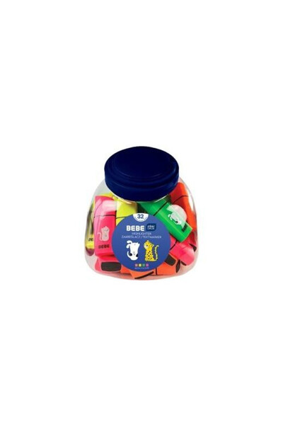 OEM Mini evidențiatori pentru copii Bebe Mini Kids INTERDRUK mix 32 bucăți MIX