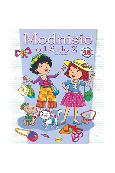 OEM Modnite de la A la Z carte de colorat educativă învățare scriere Pasiune