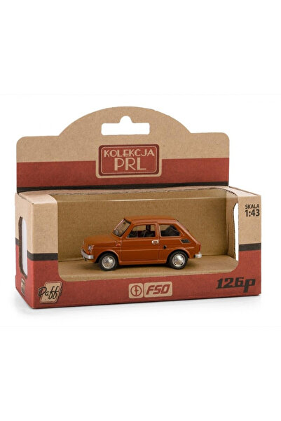 OEM Model metalic Fiat 126p la scară 1:43 - Colecția PRL de la Daffi