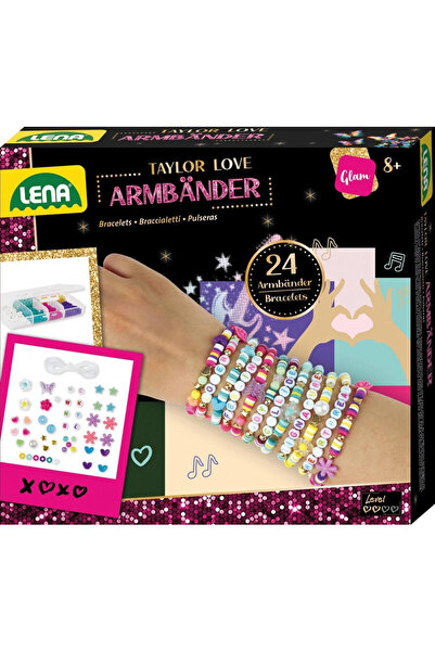 OEM LENA Set creativ pentru confecționarea brățărilor din margele DIY 8+