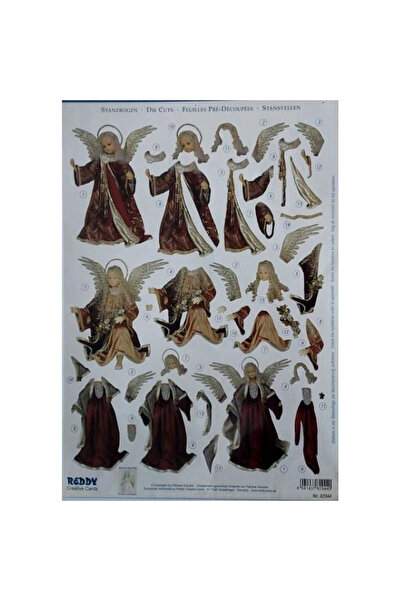 OEM Foaie 3D stantata A4 cu elemente adezive Galeria Hobby