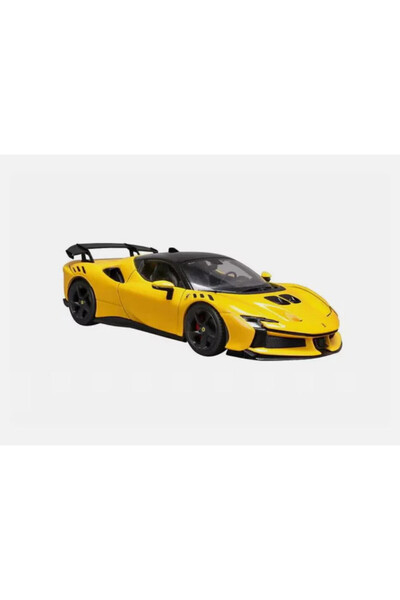 BBURAGO Macheta auto Ferrari SF90 XX Stradale Galben 2024 1:24