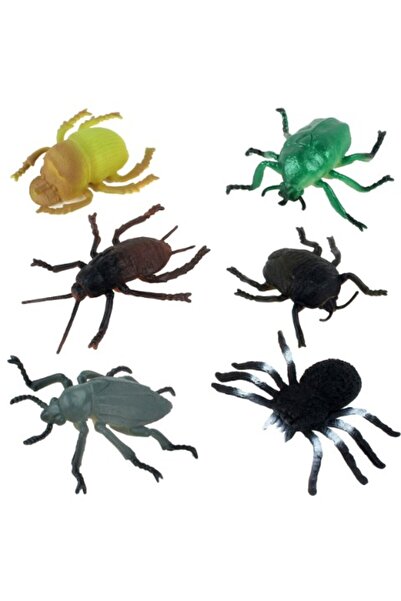 OEM Set 6 figurine insecte, Trifox, Varsta 3+ ani, Multicolor