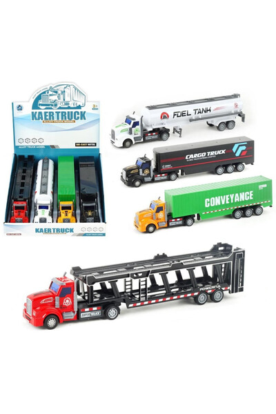 OEM Camion Metalic Trifox - Set în versiuni aleatorii, pentru copii 3+