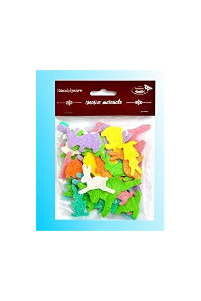OEM Iepurasi din spumă brocartată, mix 48 bucăți Galeria Hobby blister 125x16...