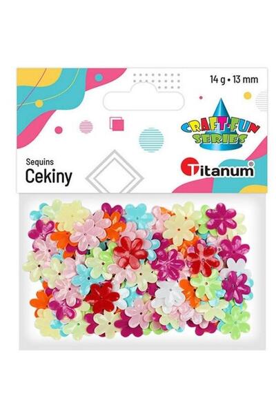 Titanum Paiete decorative, Titanum, 13 mm, Multicolor