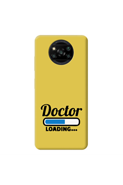 Other Xiaomi Poco X3 /X3 Pro Doctor Loading Yellow Colored Silicone TPU Θήκη