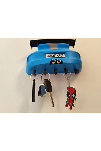 Eva Prints Cuier pentru chei Porsche 911 GT3 RS 4.0, organizator perete, supo...