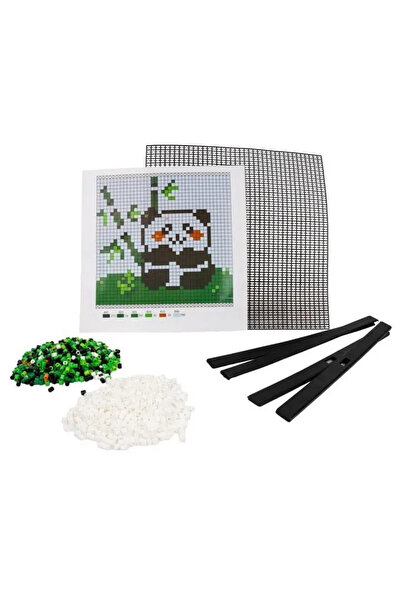 fandy Mozaic cu margele Panda set creativ 3D 20 x 20 cm