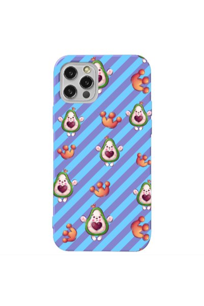 Other Apple iPhone 12 Pro Max king avocado Purple Colored Silicone TPU Θήκη