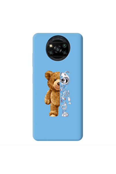 Other Xiaomi Poco X3 /X3 Pro Glacier Blue Colored Silicone TPU Θήκη