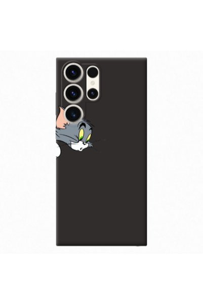 Other Samsung S24 Ultra Tom 1 Black Colored Silicone TPU Θήκη