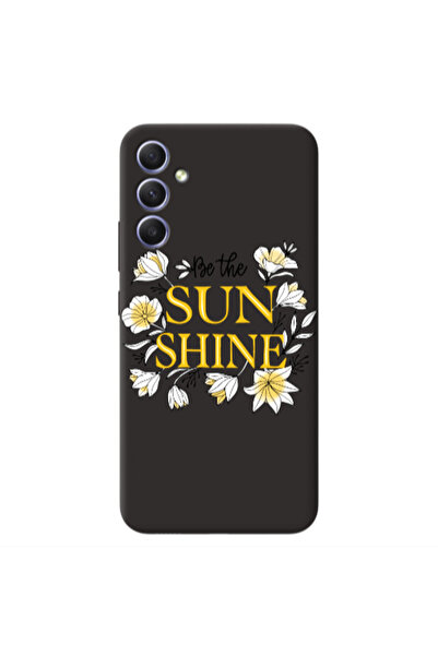 Other Samsung Galaxy A05s Sun Shine Black Colored Silicone TPU Θήκη