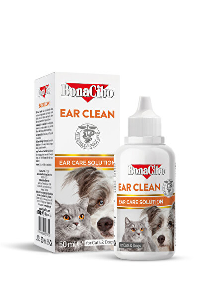 BonaCibo Kedi ve Köpek Kulak Temizleme Solüsyonu 50 ml