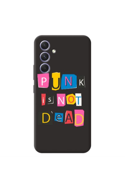 Other Samsung A35 Punk is not Dead Black Colored Silicone TPU Θήκη