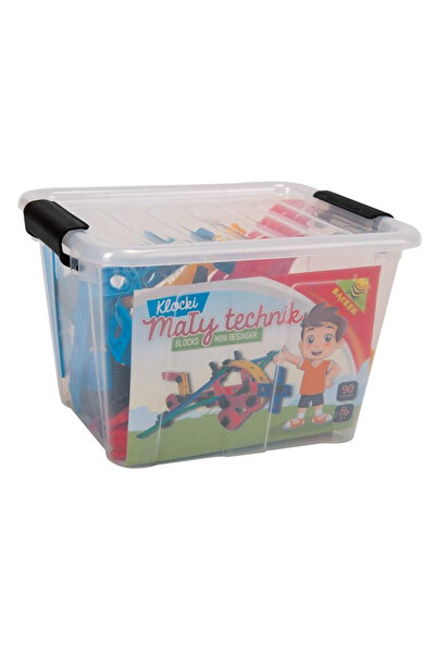 baczek Set de constructie 90 piese multicolor 3+ ani
