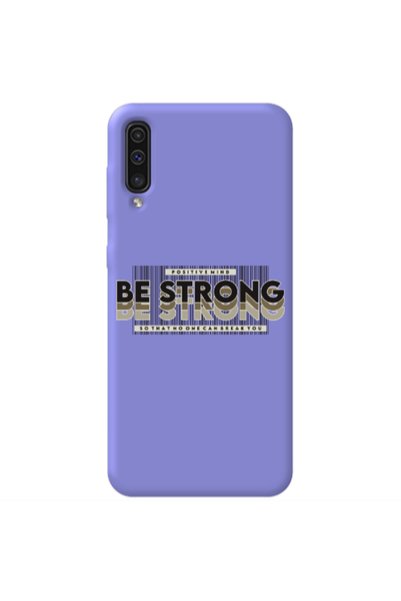 Other Samsung A70 Positivemind Purple Colored Silicone TPU Θήκη