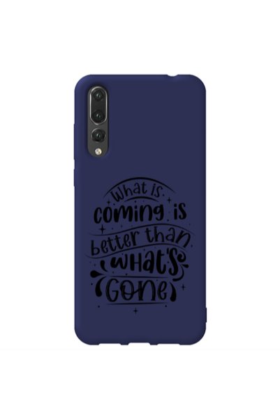 Other Huawei P20 Pro What is coming Dark blue Colored Silicone TPU Θήκη