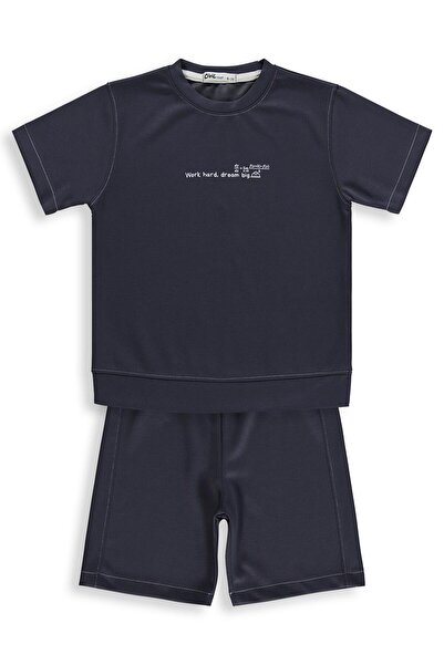 Civil Boys Printed 6-9 Years Old Set - Gray
