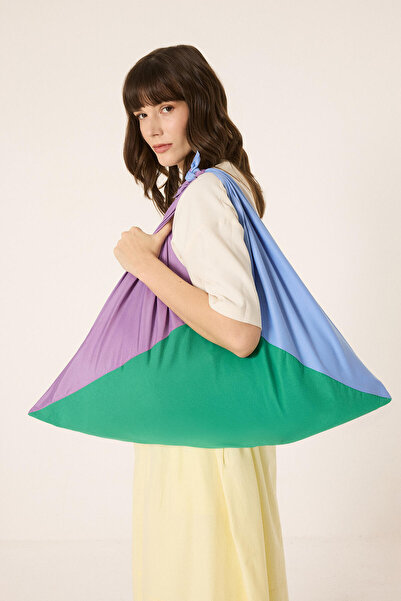 Touché Privé Multi-Color Triangle Bag