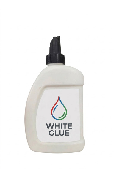 FWM White PVA Glue Bottle (240ml) – Washable Liquid Adhesive for Crafts, Pape...