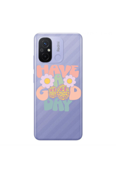 Other Xiaomi Redmi 12C Have A Good day Transparent Silicone TPU Θήκη