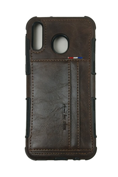 OEM Husă de protecție compatibilă cu Samsung M20, din silicon cu imitație de ...