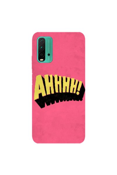Other Xiaomi Redmi 9T Ahhhh Transparent Silicone TPU Θήκη