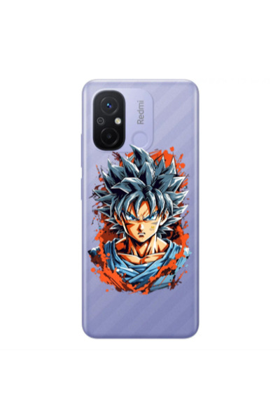 Other Xiaomi Redmi 12C Anime Goku Transparent Silicone TPU Θήκη