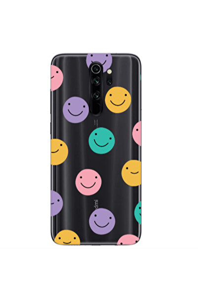 Other Xiaomi Redmi Note 8 Pro Colorful smiles Transparent Silicone TPU Θήκη