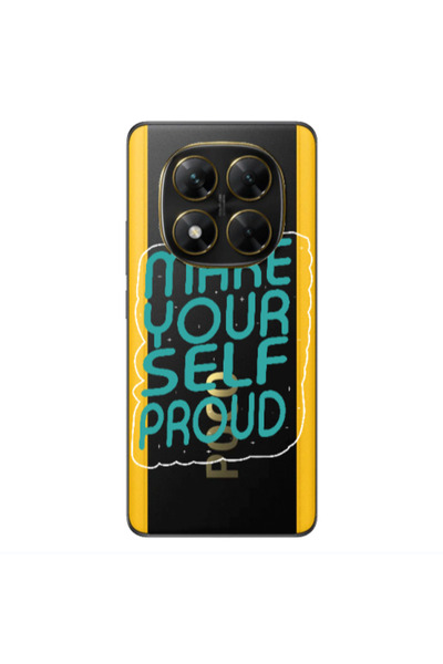 Other Xiaomi Poco X7 Make Your Self Proud Transparent Silicone TPU Θήκη
