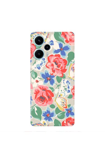 Other Xiaomi Poco F5 Lady roses Transparent Silicone TPU Θήκη