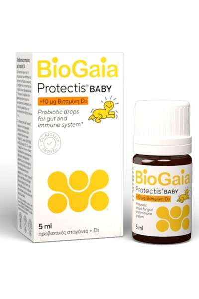 BioGaia | ProTectis Baby Drops + D3 Προβιοτικό σε Σταγόνες για την Αντιμετώπι...