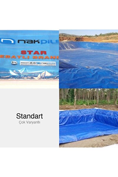 Star Abkplastik Su Kar Geçirmez Ebatlı Branda Çadır 10M x 10M