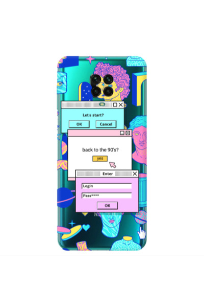 Other Xiaomi Redmi Note 9S Enter Login Transparent Silicone TPU Θήκη