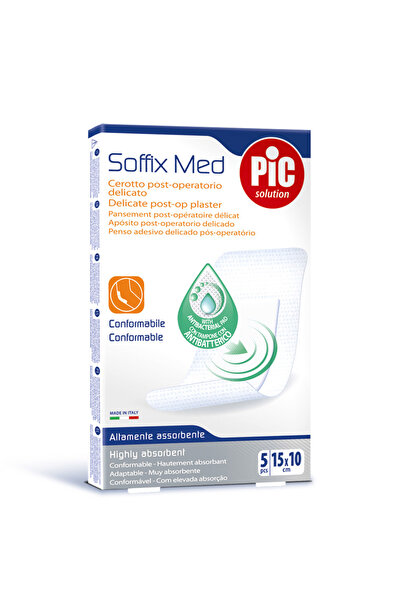 Pic Soffix Med 10x15 εκ. Αποστειρωμένο Μη Αυτοκόλλητο Επίθεμα 5 τεμάχια