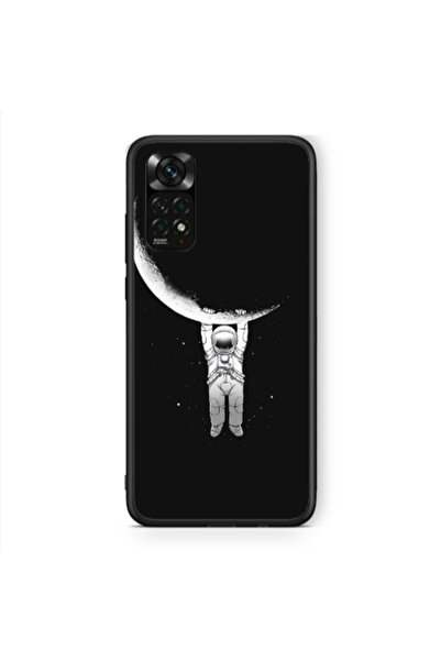 Other Xiaomi Redmi Note 11 Pro 5G Swinging on the moon Black Glossy Θήκη